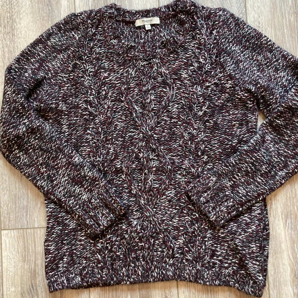 Madewell Women's Marled Knit Sweater